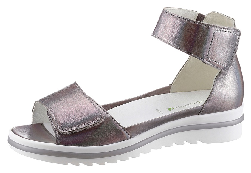 Waldläufer Riemchensandale »HAKURA«, im Metallic-Look, H-Weite