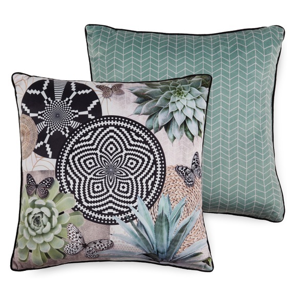 Hip Nicki-Velours Kissen Skylar