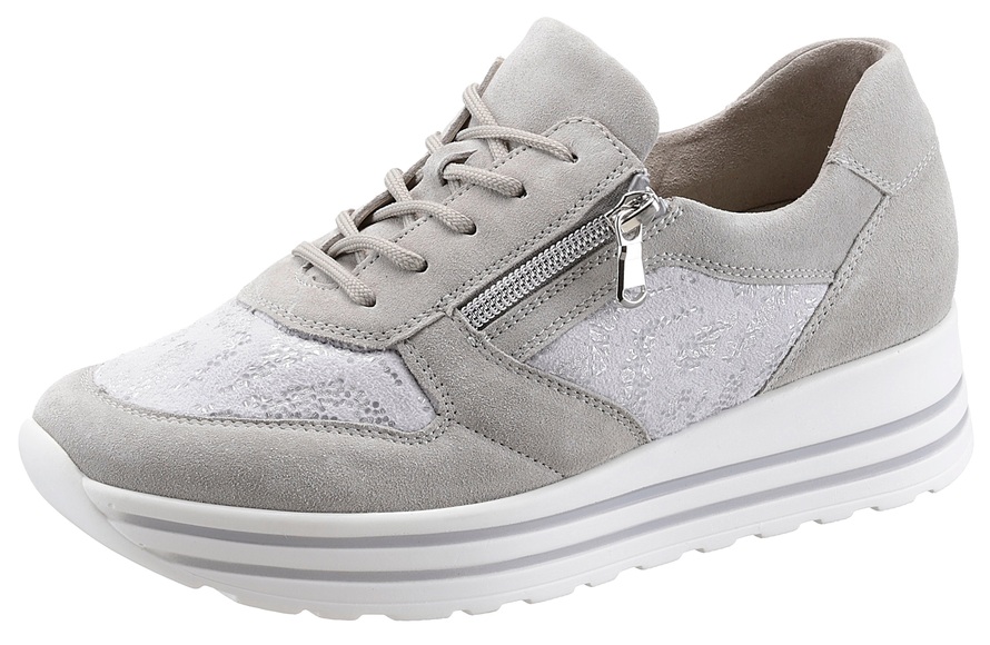 Waldläufer Plateausneaker »H-LANA-Soft«, mit zusätzlichem Reissverschluss, Weite H