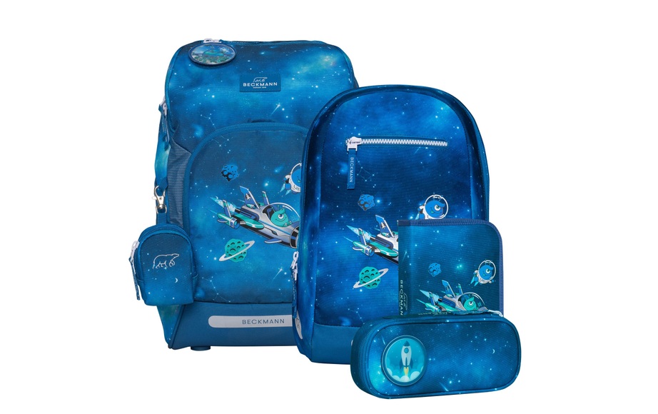 Beckmann Schulrucksack »Galaxie«, 1.9 kg gilt für das komplette Set.