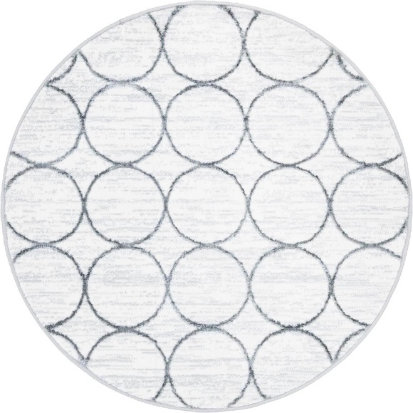 Myflair Möbel & Accessoires Teppich »Titan Trellis«, rund, 13 mm Höhe