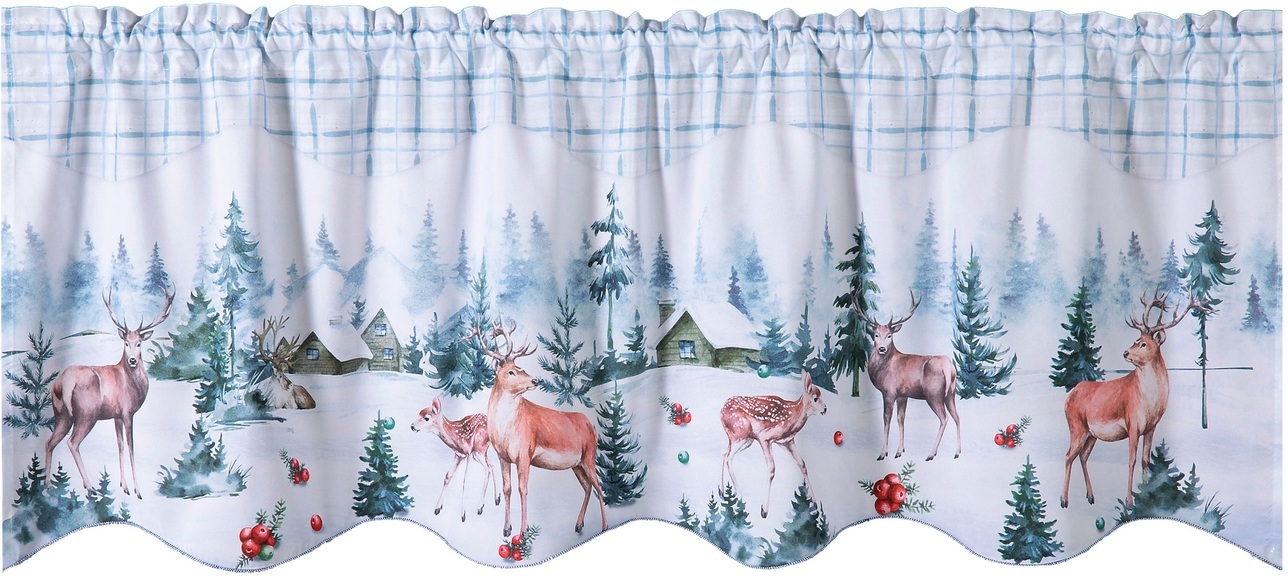 Weckbrodt Scheibengardine »Hayo«, (1 St.), Microsatin