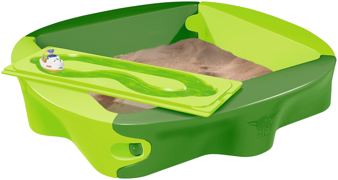 BIG-Sandy Sandkasten 2 m² + Hardcover