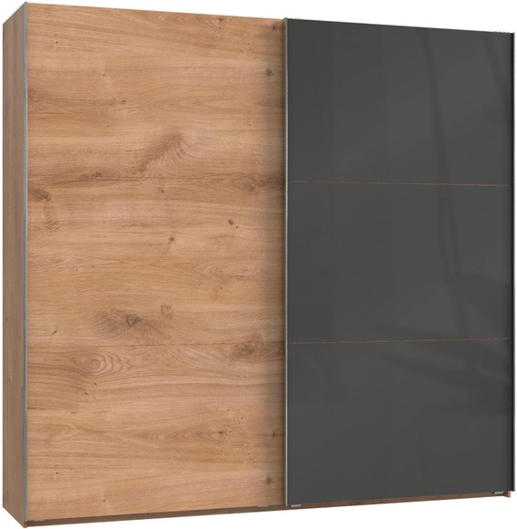Fresh To Go Schwebetürenschrank »Level«, mit Glastür