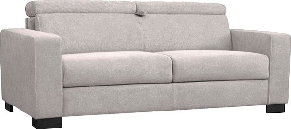 INOSIGN Schlafsofa »Sorrent«, inkl. Matratze und klappbaren Metallgestell, Liegefläche 140/209 cm