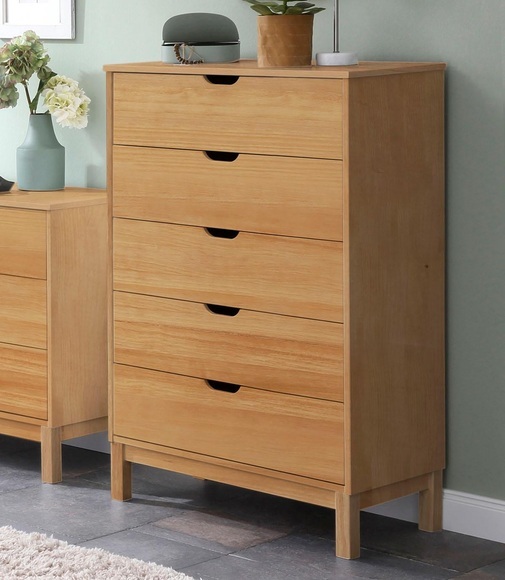 Home affaire Kommode »Post«, aus schönem massivem Kiefernholz, mit vielen Stauraummöglichkeiten, Breite 76 cm