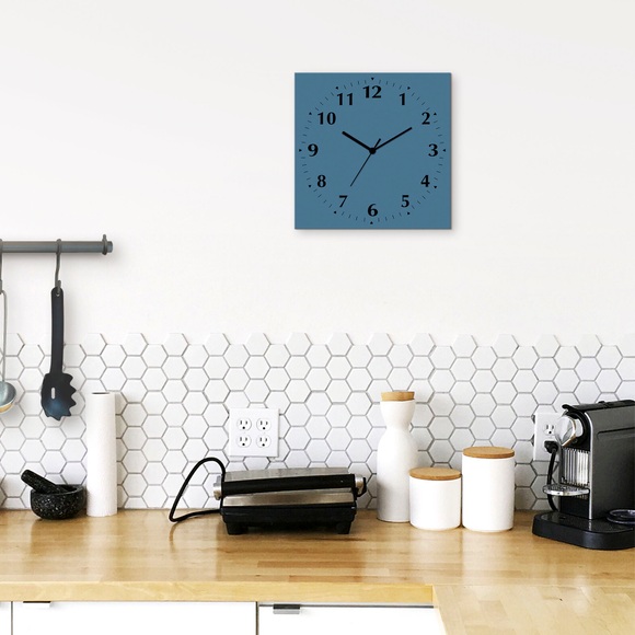 Artland Wanduhr »Uni Trendfarben«