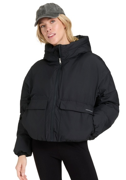 Converse Steppjacke, mit Kapuze