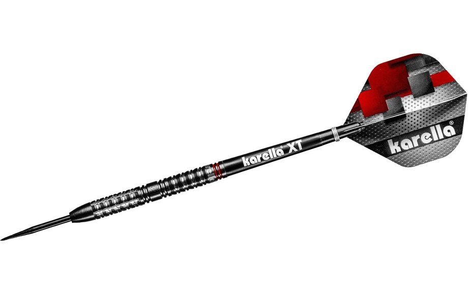 Karella Dartpfeile Steeldart SuperDrive 22g, 3 Stück ? Schwarz