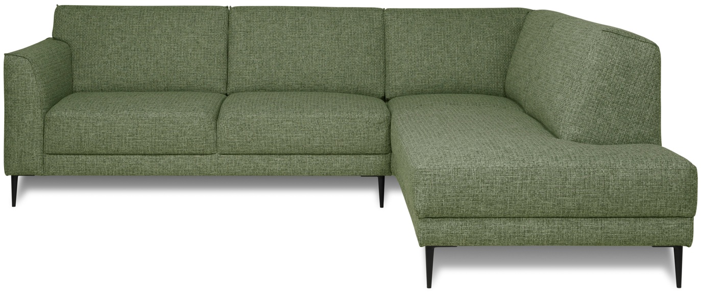 Places of Style Ecksofa »Oshawa«, mit festen Sitz- und Rückenkissen