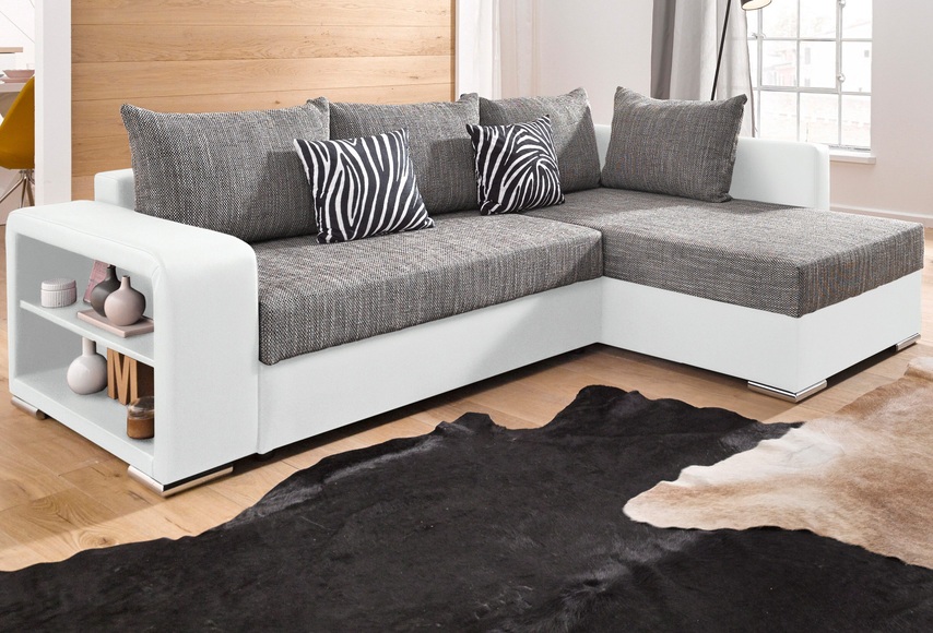 COLLECTION AB Ecksofa, mit Bettfunktion, wahlweise mit Federkern