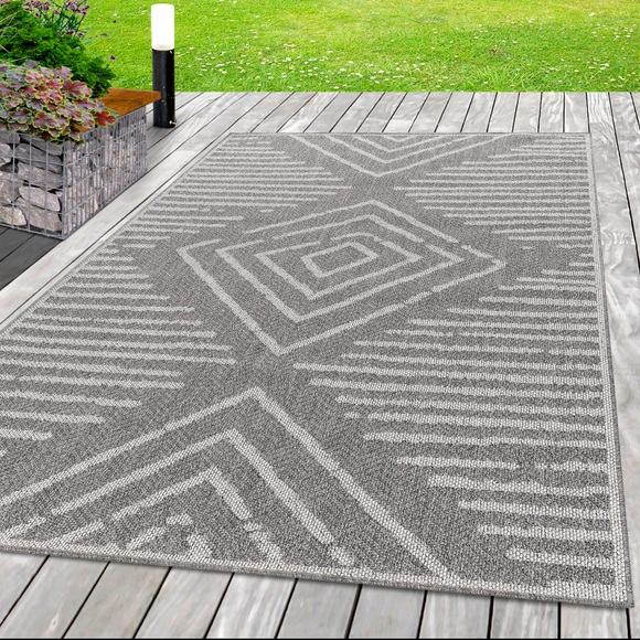 Ayyildiz Teppiche Teppich »ARUBA 4902«, rechteckig, Pflegeleicht, Modern, In- und Outdoor geeignet
