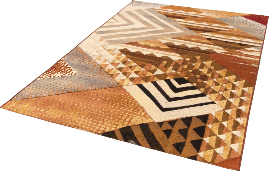 Gino Falcone Teppich »Outdoor-Africa 35«, rechteckig, 5 mm Höhe, Flachgewebe, In- und Outdoor geeignet, Wohnzimmer