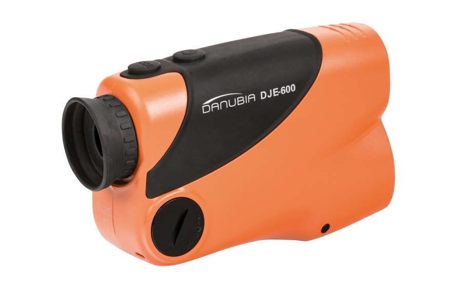 Entfernungsmesser Danubia DJE-600 orange 6 x 25 mm Reichweite 5 bis 600 m