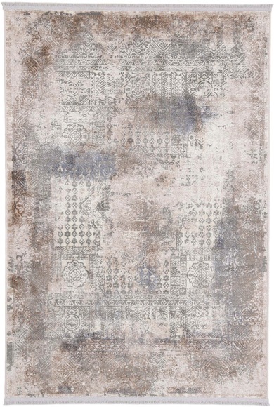 carpetfine Teppich »Vintage Liyath«, rechteckig, 8 mm Höhe, hoher Viskoseanteil, im Vintage Look, Wohnzimmer