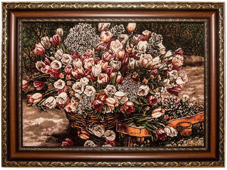 morgenland Wandteppich »Bild-Teppich Figurativ 82 x 64 cm«, rechteckig, 0,6 mm Höhe, besonders weich durch Microfaser