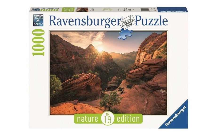 Ravensburger Puzzle Nature Edition 16754 - Zion Canyon USA -Puzzle für Erwachsene und Kinder ab 14 Jahren