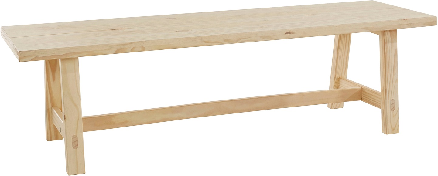Timbers Essbank »Gainesville«, (1 St.), Sitzfläche, Gestell aus Kiefer, versch. Farbvarianten, Sitzhöhe 46 cm