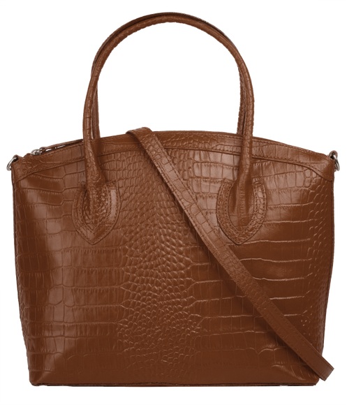 Cluty Henkeltasche, (1 tlg.), echt Leder, Made in Italy