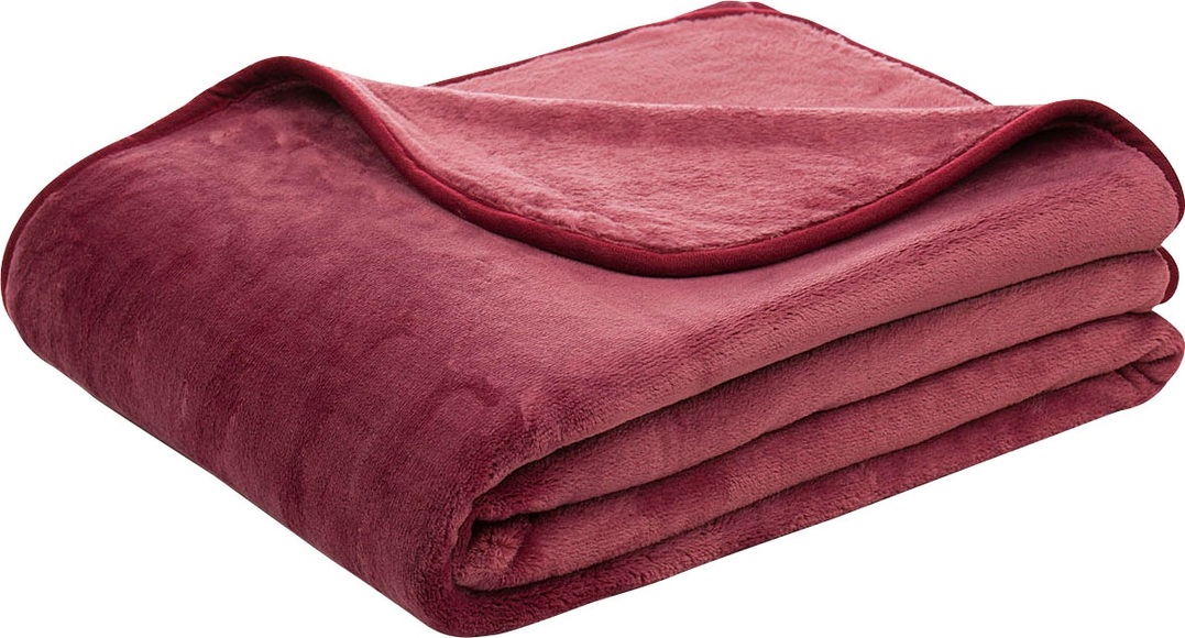 Gözze Wohndecke »Uni Decke aus recyceltem Polyester«