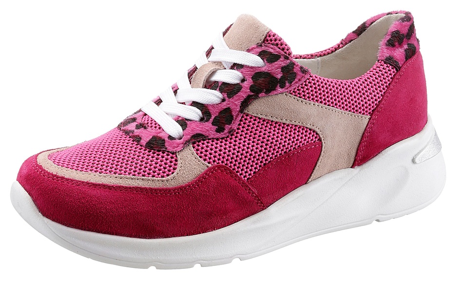 Waldläufer Schnürschuh »H-DILARA«, im Materialmix, H-Weite