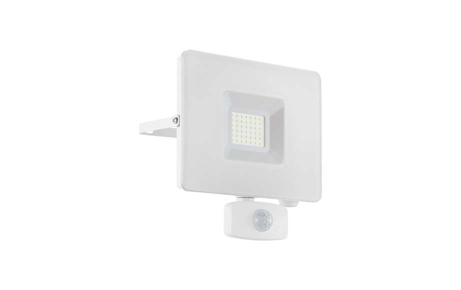 LED-Außenstrahler Faedo 3 mit Sensor, weiß, 30W