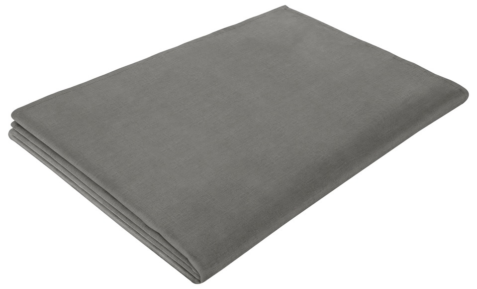 Home affaire Tagesdecke »Melli Tagesdecke, Wohndecke, Überwurf für Bett oder Sofa, Material 100% Baumwolle, Landhausstil, in Grösse 140x210cm, und 280x210 cm, Einzelbett, Doppelbett, Uni Design, Melangeoptik, Kinder- und Erwachsenendecke«