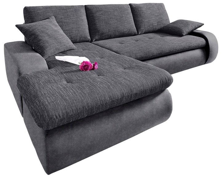 TRENDMANUFAKTUR Ecksofa, wahlweise XL oder XXL