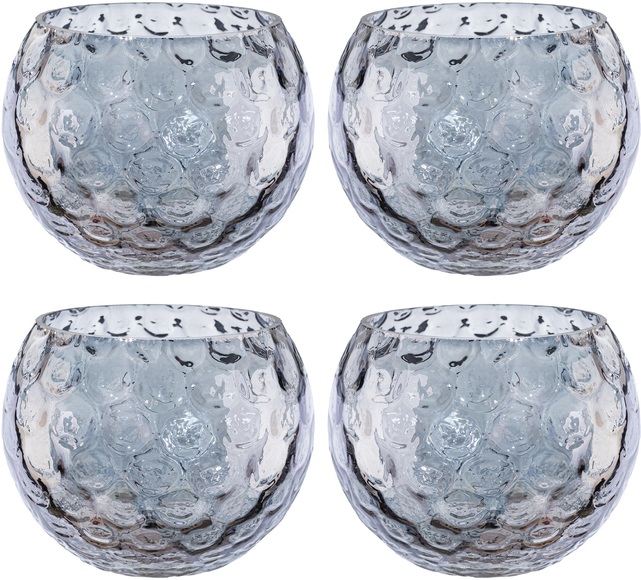 Creativ home Windlicht, (Set, 4 St.), aus Glas