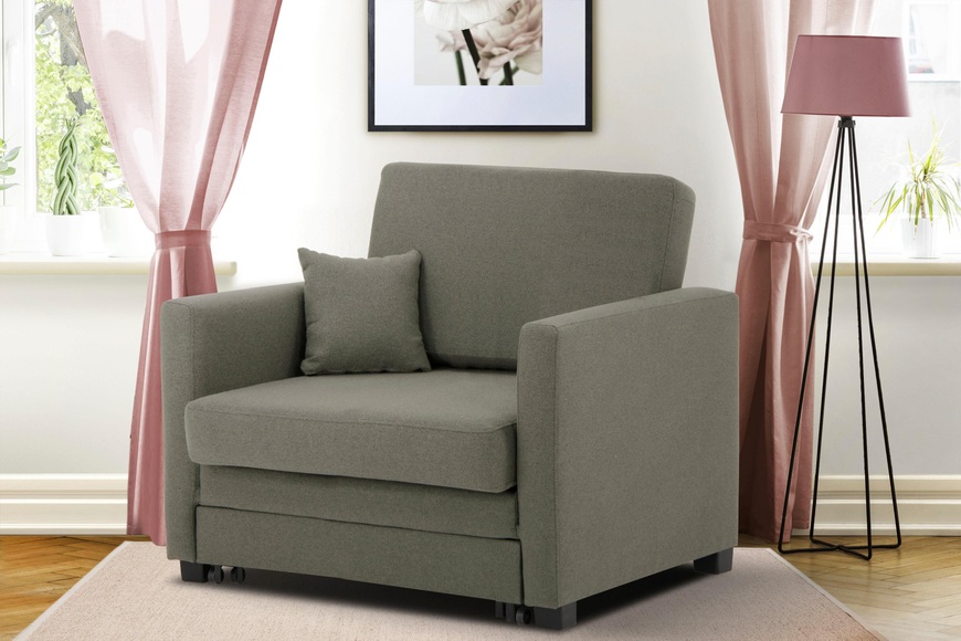Home affaire Sessel »Mexico«, mit ausziehbarer Schlaffunktion, B/T/H: 98/83/87 cm