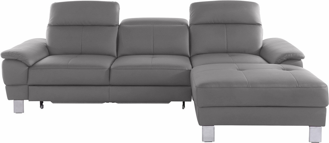 exxpo - sofa fashion Ecksofa, inkl. Kopf- bzw. Rückenverstellung, wahlweise mit Bettfunktion und Bettkasten