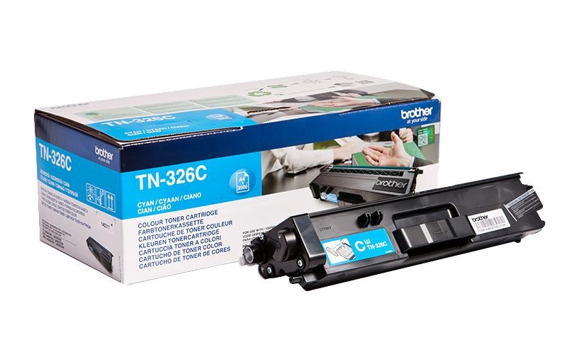 Original Tonerpatrone XL cyan Brother TN-326C
