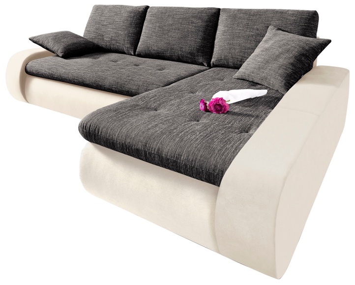 TRENDMANUFAKTUR Ecksofa, wahlweise XL oder XXL