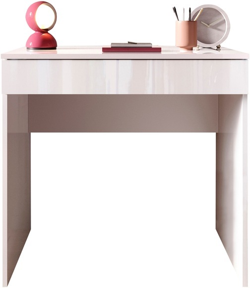 LC Schreibtisch »Basic, Computertisch mit Schublade«, Arbeitstisch, Schminktisch in versch. Farben, Breite 78 oder 110 cm