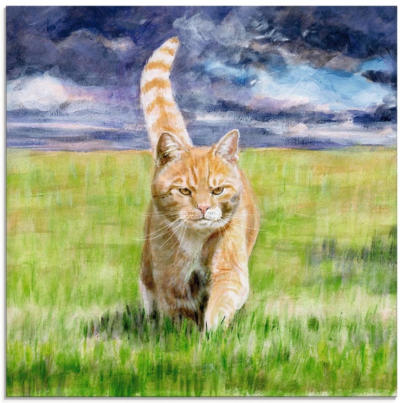 Artland Glasbild »Auf Jagd«
