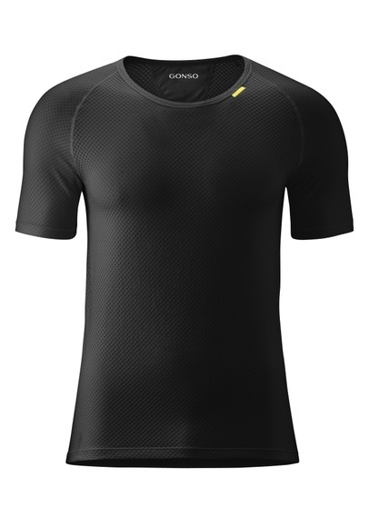 Gonso Herren Pete T-Shirt (Größe 6XL, Schwarz)