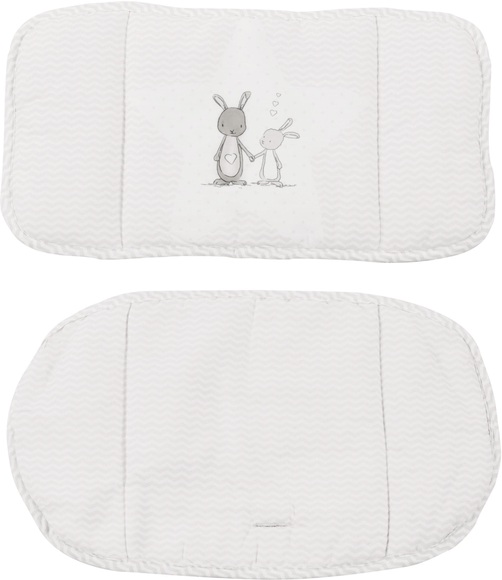 roba Sitzverkleinerer 2-teilig Fox & Bunny - weiß
