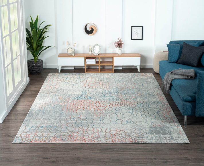 Myflair Möbel & Accessoires Teppich »My Look«, rechteckig, Kurzflor, Ethno-Design, besonders weich durch Microfaser
