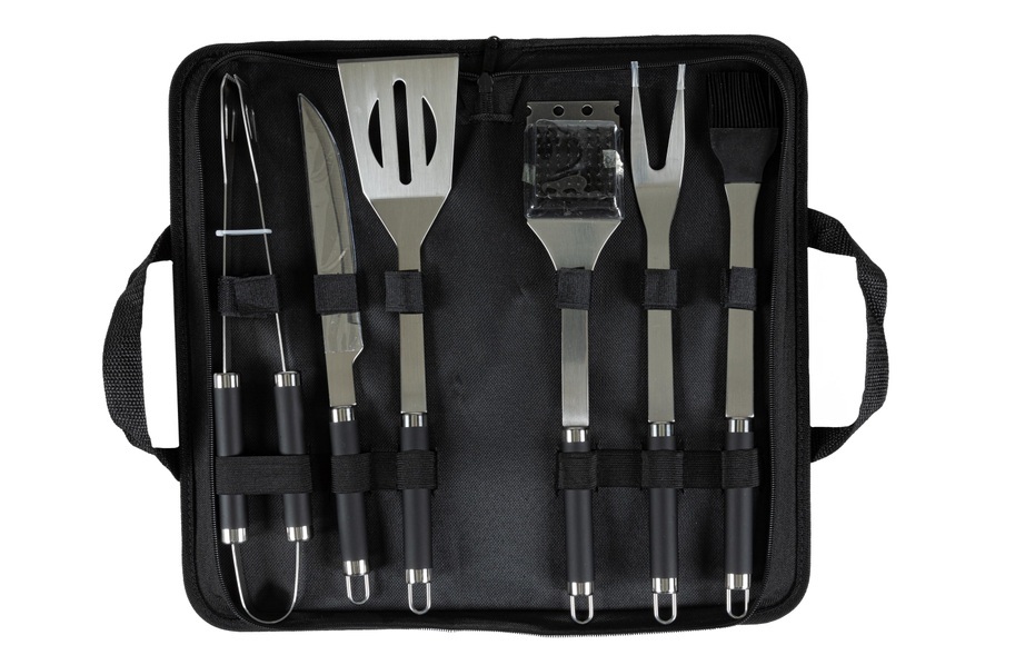 Grillbesteck-Set »COCON Grillbesteck-Set BBQ, 6-teilig, Silberfarben«