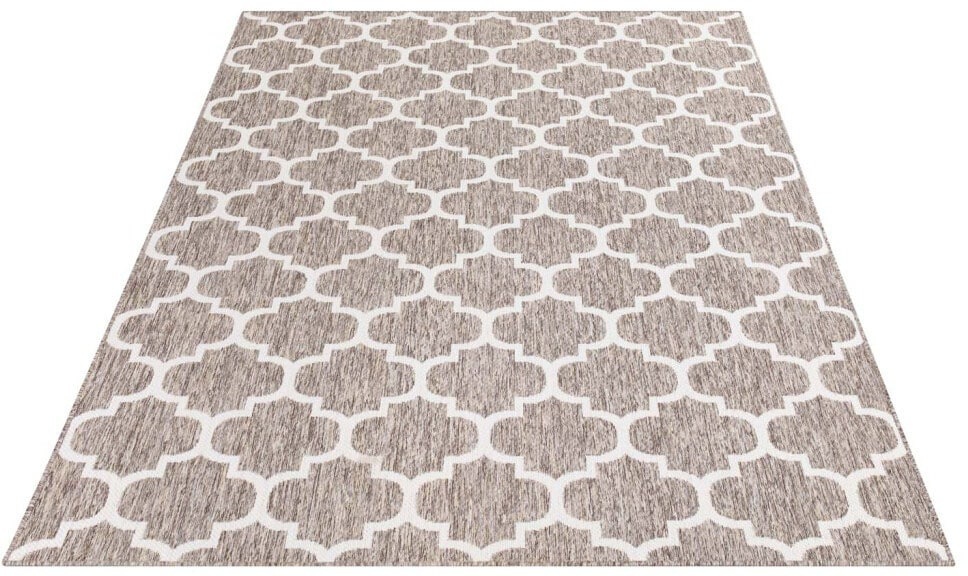 Carpet City Teppich »Outdoor«, rechteckig, 5 mm Höhe, Wetterfest & UV-beständig, für Balkon, Terrasse, Wintergarten, Flachgewebe, auch in quadratischer Form erhältlich