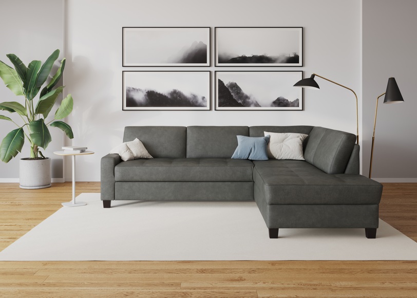 DOMO collection Ecksofa »Florentina«, wahlweise mit Bettfunktion