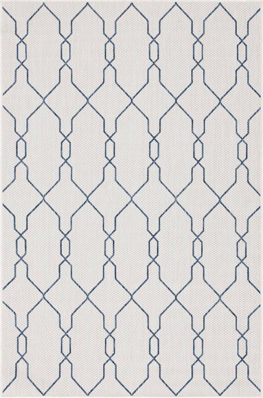 Myflair Möbel & Accessoires Teppich »Outdoor Crosses«, rechteckig, 4 mm Höhe, In- und Outdoor geeignet, ideal im Wohnzimmer & Schlafzimmer