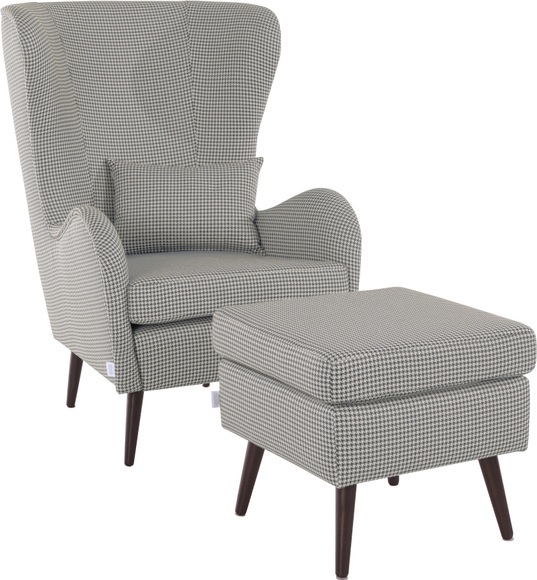Guido Maria Kretschmer Home&Living Sessel »Sallito«, incl. Hocker, die kleinere Version von 