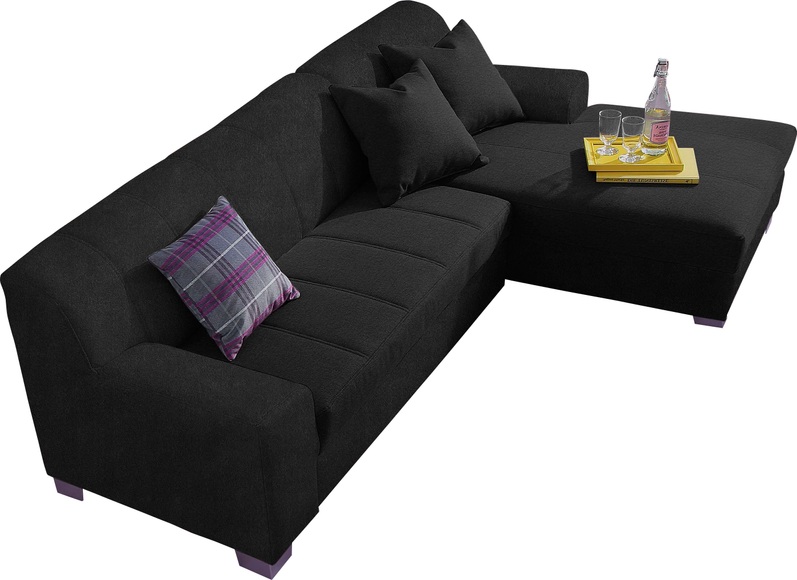 INOSIGN Ecksofa, wahlweise mit Bettfunktion
