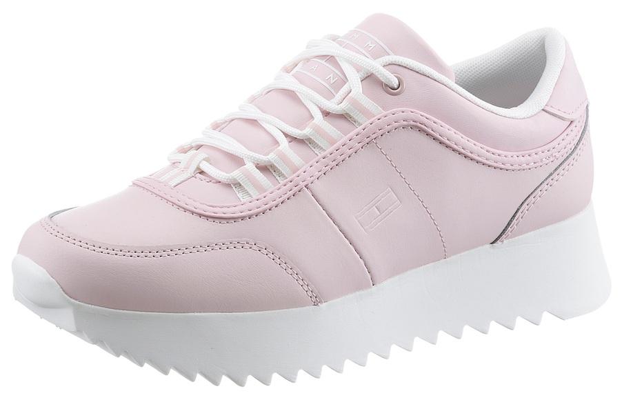 Tommy Jeans Plateausneaker »TOMMY JEANS HIGH CLEATED SNEAKER«, in nachhaltiger Verarbeitung