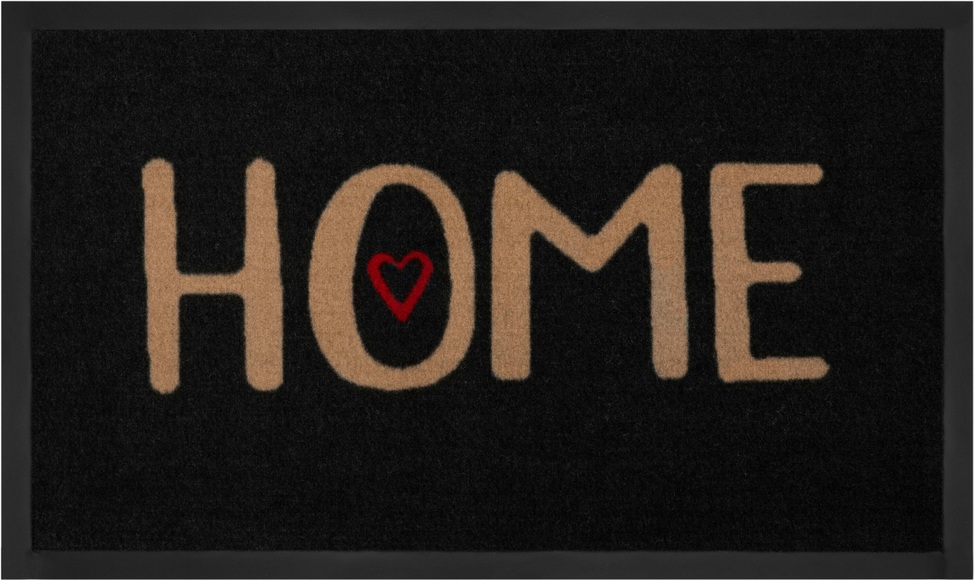 Fussmatte, »Lovely Home«, HANSE Home, rechteckig, Höhe 5 mm, maschinell getuftet