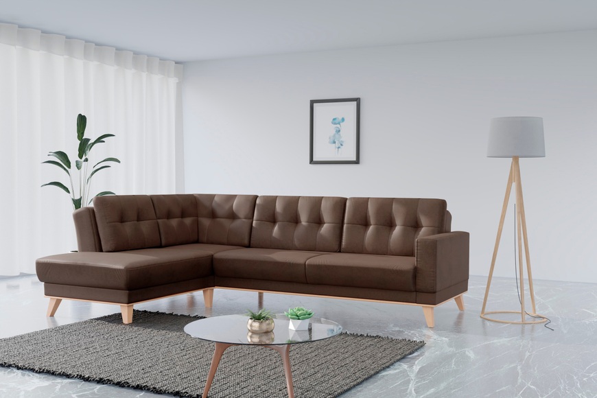 sit&more Ecksofa, wahlweise mit Kippfunktion und Bettkasten