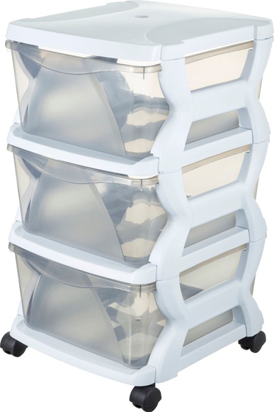 BAMA Rollcontainer »INSIEME«, 3 x 43, 8 l