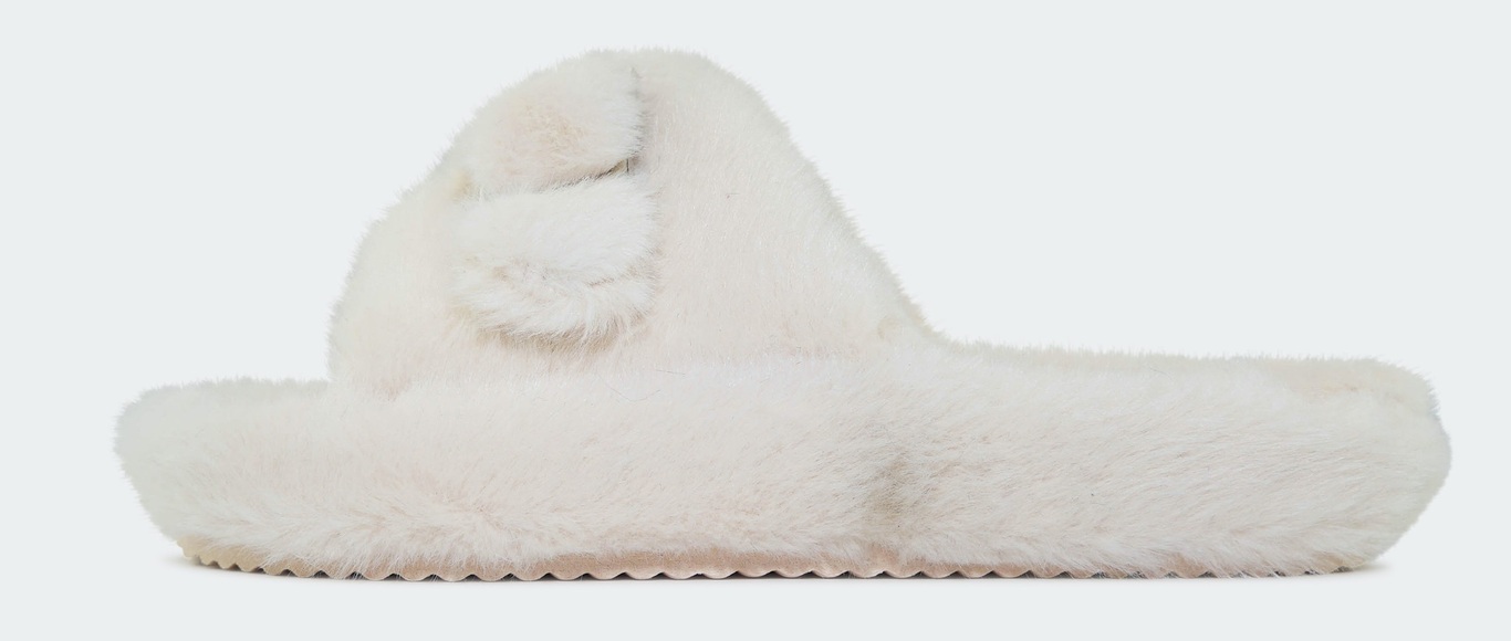 Flip Flop Pantoffel »fur*buckle«, mit Zierschnalle