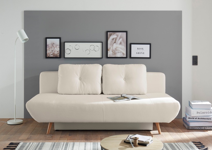 COUCH? Schlafsofa »Klappt gut«, lässt sich schnell und einfach in ein bequemes Bett umwandeln, inklusive Bettkasten